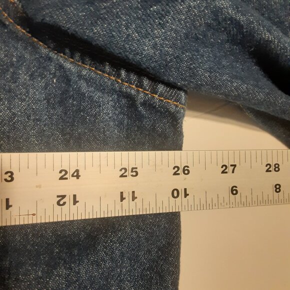 Levi's VTG 90's Denim Trucker Jacket 71506-0216 Size 50 Made in USA - Picture 7 of 8